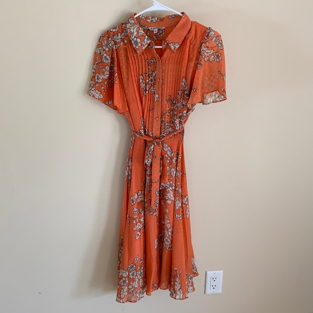 NWT Nanette Lepore Puntuck Shirt Dress - Picture 2 of 7